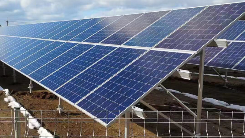 ALUMINUM GROUND SOLAR MOUNTING SYSTEM