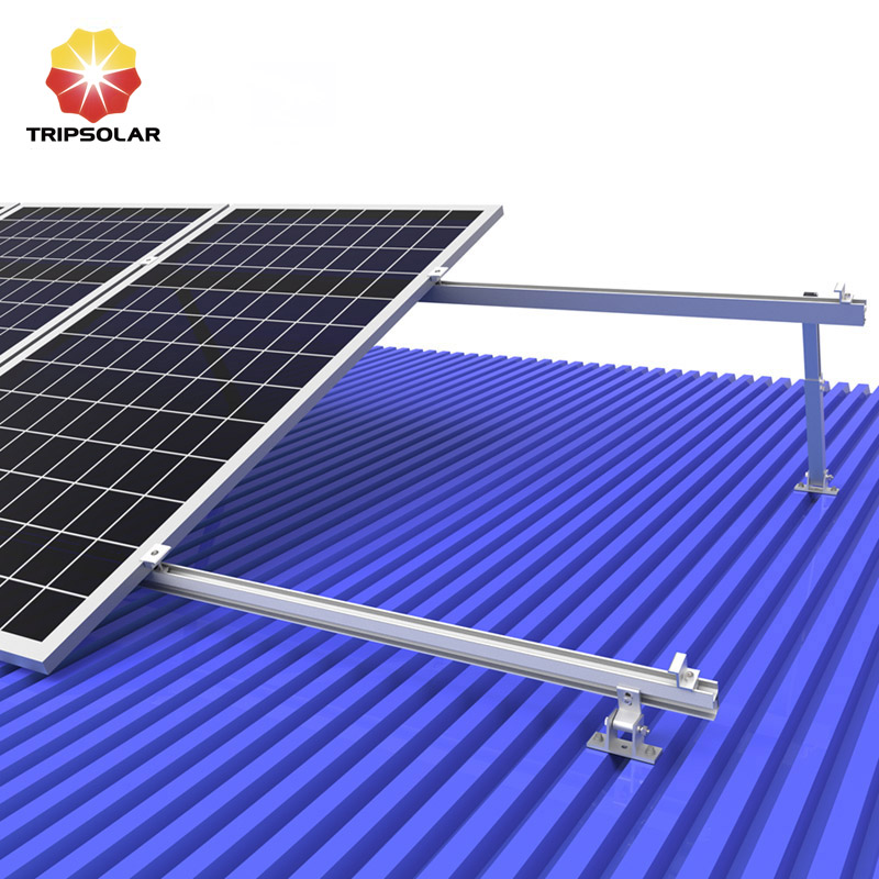 Tripsolar Adjustable Metal Roof Mounting