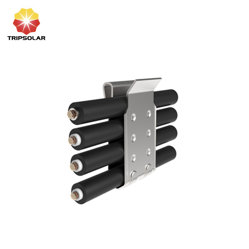 Tripsolar SUS304 Solar Cable Clips for Four Wires