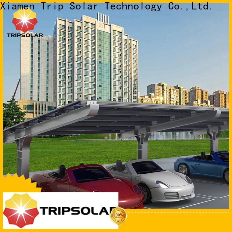TripSolar Best solar power carport for business