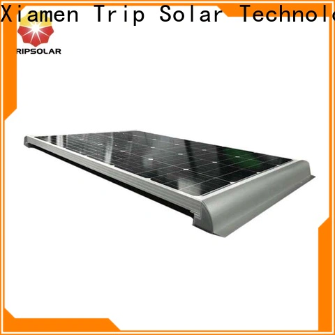 TripSolar solar panel mounting rails for rv manufacturers