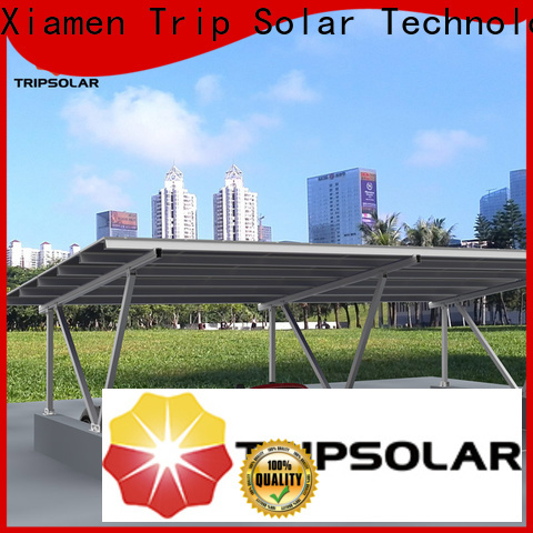 TripSolar Top solar panel carport roof manufacturers