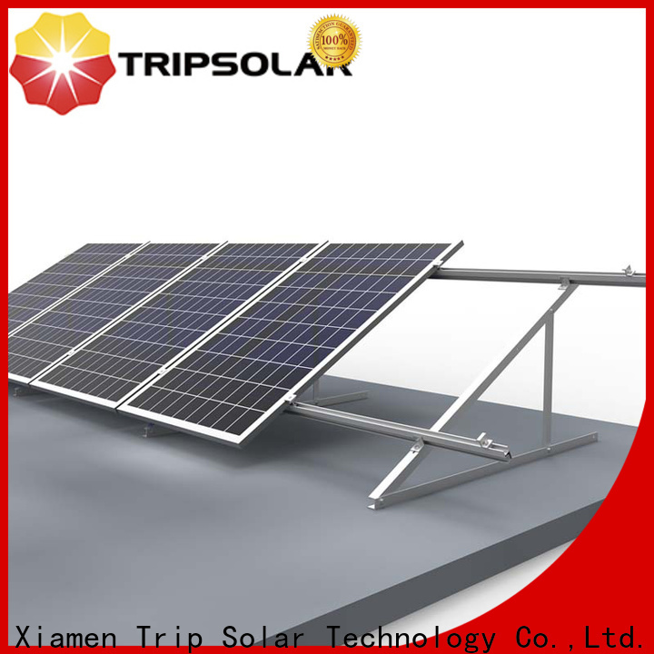 TripSolar Custom roof solar panel mounting system for business