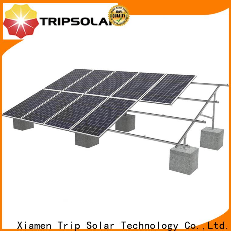 TripSolar solar panels on ground company