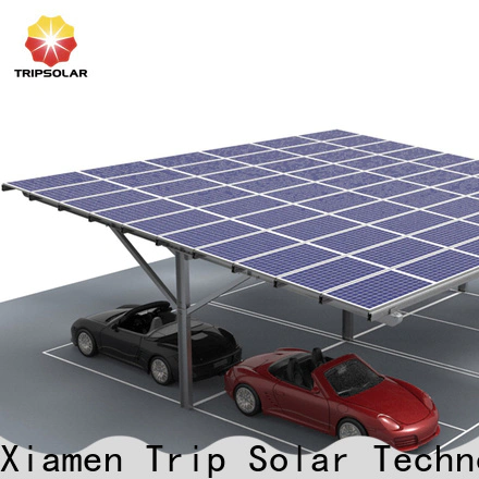 TripSolar solar parking canopy Supply