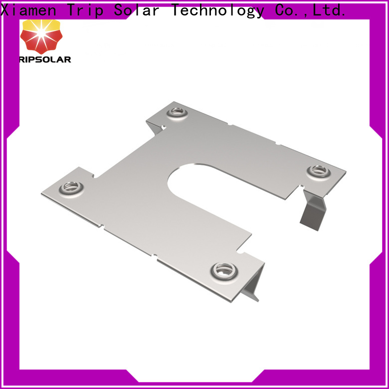 TripSolar Top frameless solar panel mounting clamps Suppliers