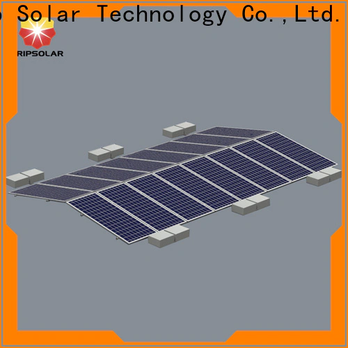TripSolar flat roof solar panel mounting for business