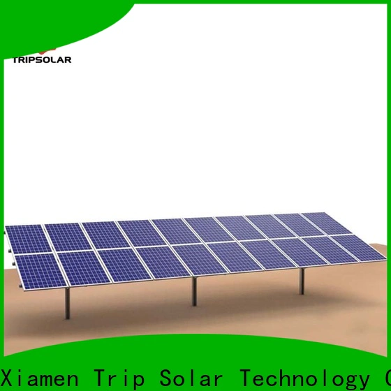 TripSolar ground mount solar racking systems Supply