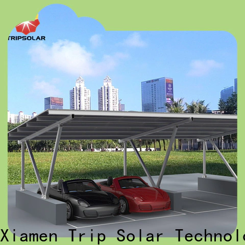 TripSolar Custom solar carport kit manufacturers