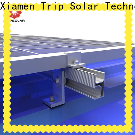 Custom solar panel roof mounting aluminum rail Supply