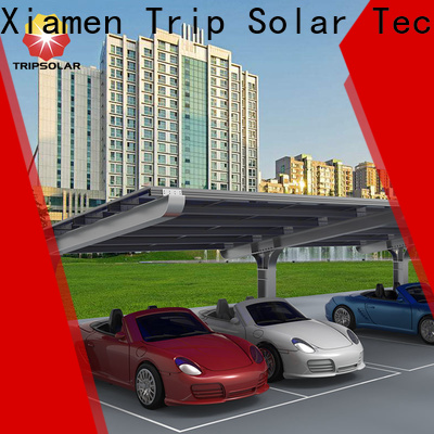 TripSolar solar parking canopy Suppliers