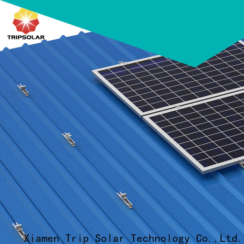 TripSolar Wholesale flat roof solar panel mounting factory
