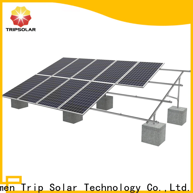 TripSolar New ballasted ground mount solar racking Suppliers