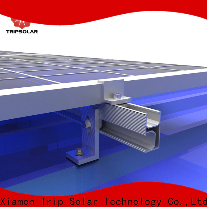 TripSolar roof solar panel mounting system for business