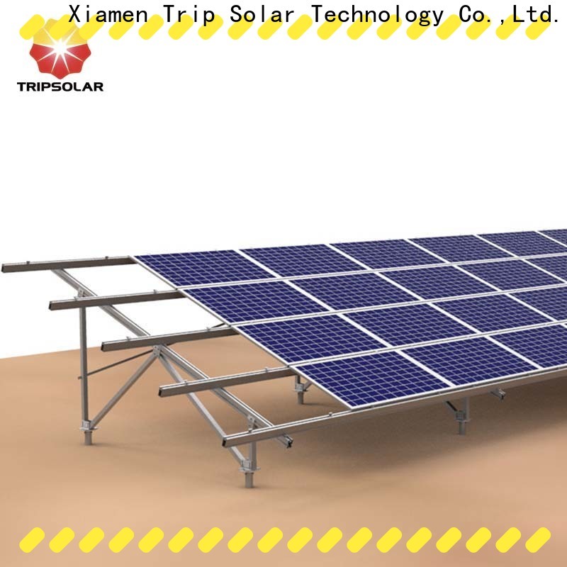TripSolar Latest solar ground mount system company