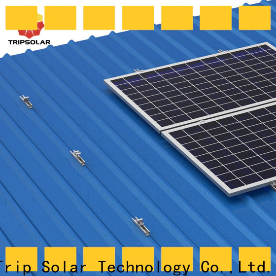 TripSolar Custom solar panel flat roof mounting kits Supply