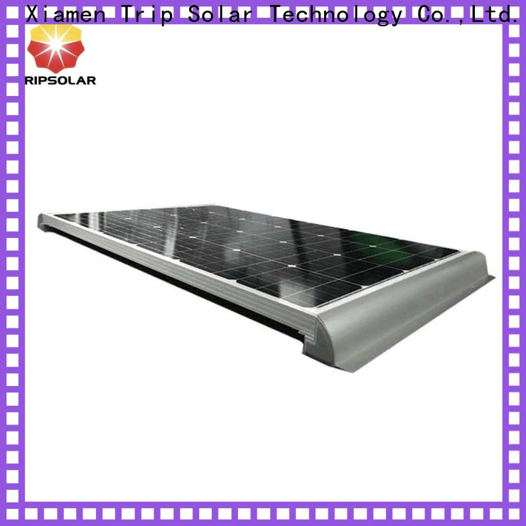 TripSolar solar panel mounting rails for rv manufacturers