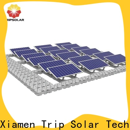 Custom floating solar structure factory