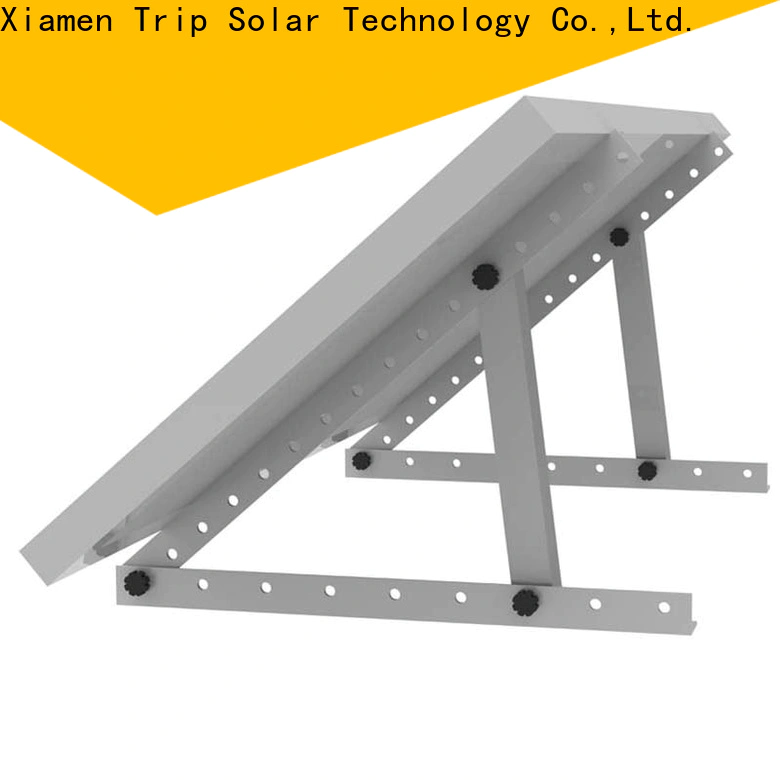 TripSolar solar panels on flat roof factory