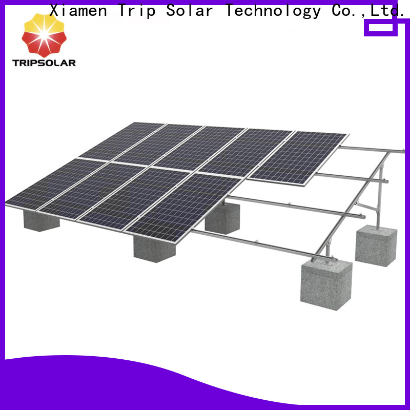 TripSolar ground mount solar array manufacturers