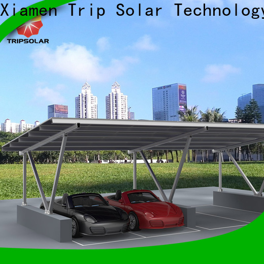 TripSolar Latest solar carport structure for business