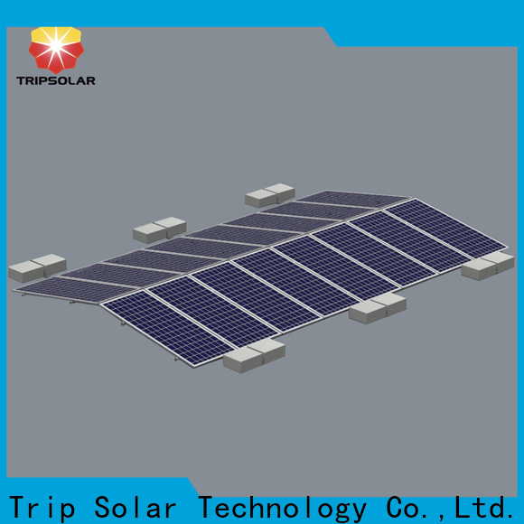 New solar panel flat roof mounting frame for business