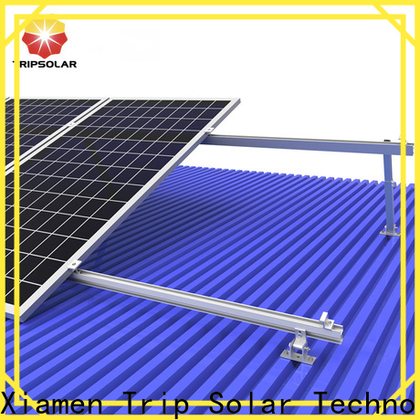 TripSolar solar flat roof mounting system manufacturers