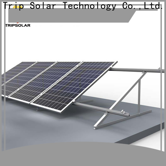 TripSolar New solar panel flat roof mounting kits manufacturers