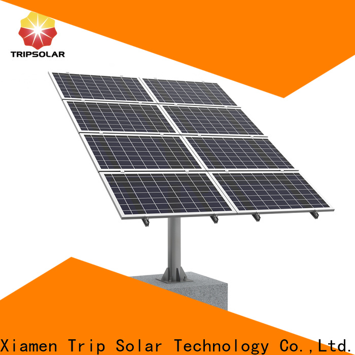 TripSolar Custom ground solar mounting company