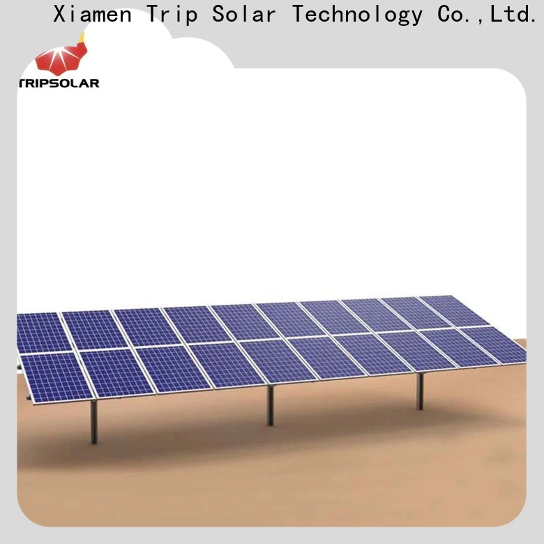 TripSolar Top solar ground racking system manufacturers