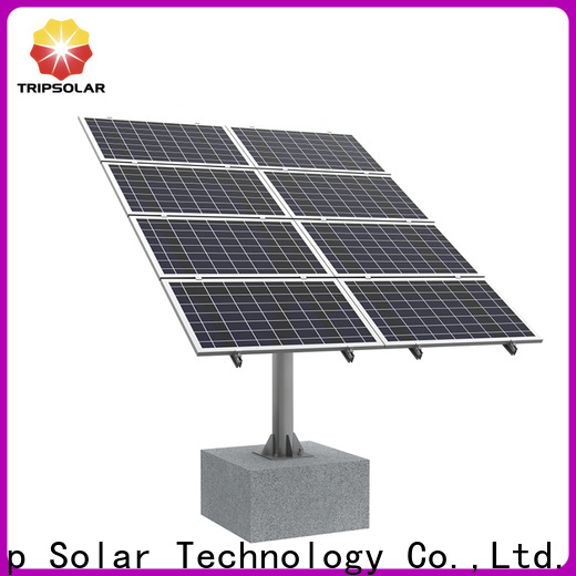 High-quality solar panels on ground for business
