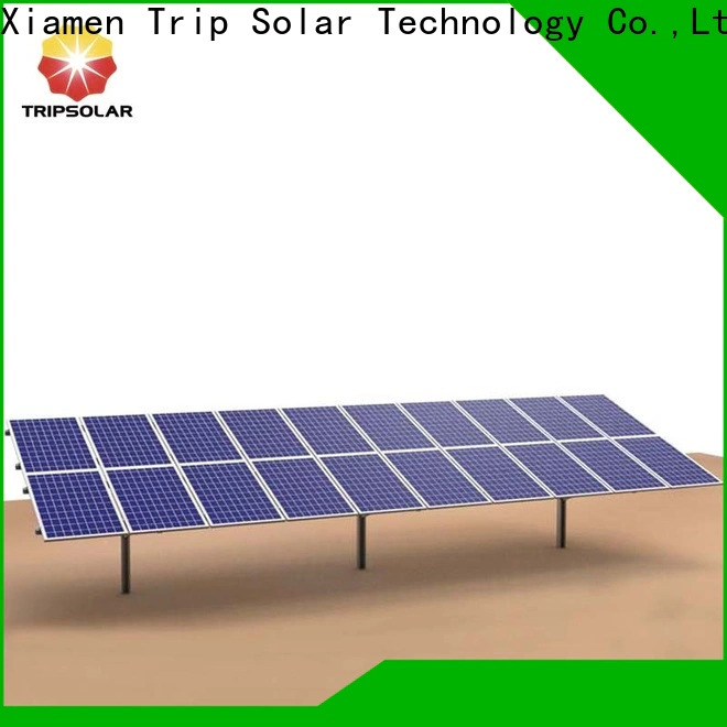 TripSolar ground mount solar racking systems manufacturers