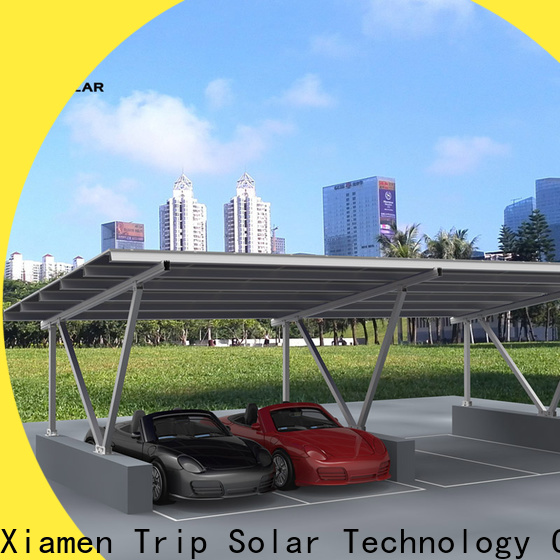 TripSolar Custom solar carport frame Suppliers
