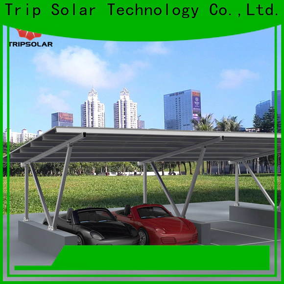 TripSolar solar car canopy Supply