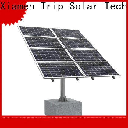 TripSolar Custom solar panels on ground for business