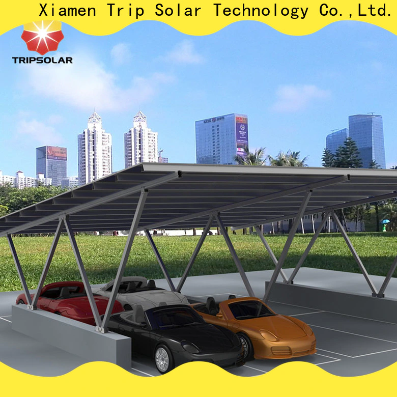 TripSolar New commercial solar carports Supply