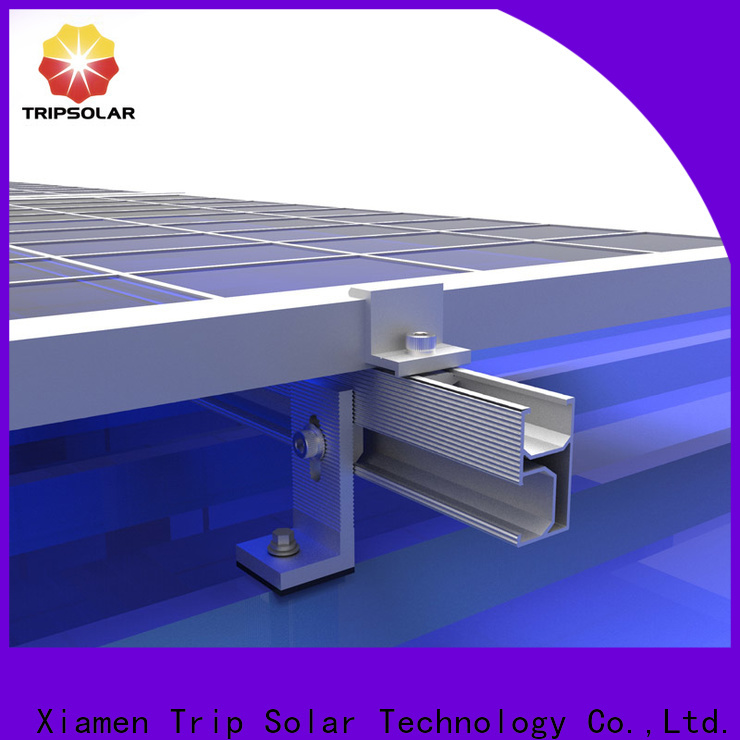 TripSolar Wholesale solar panel flat roof mounting frame company
