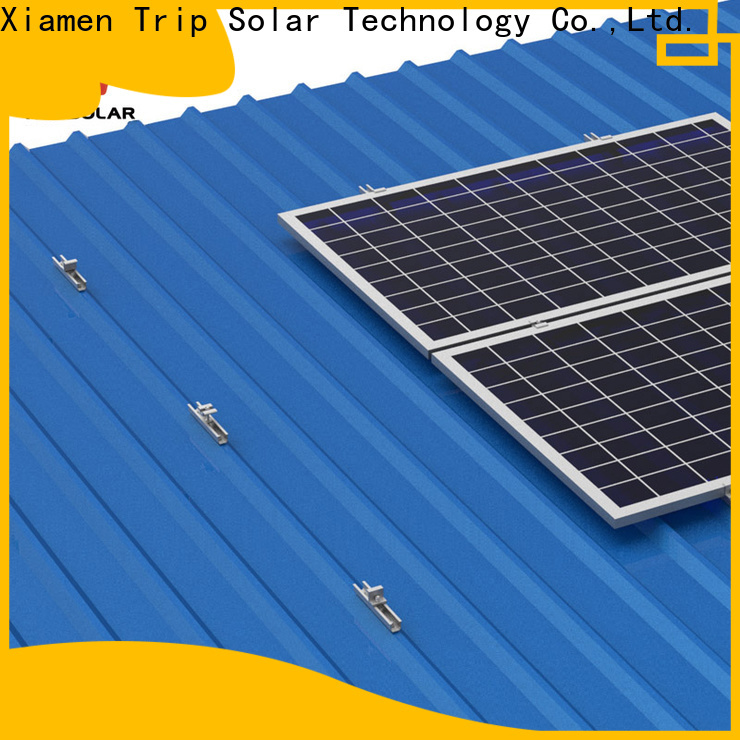 TripSolar mounting solar panels on metal roof manufacturers
