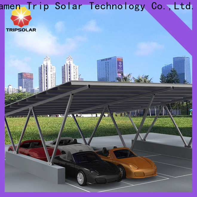TripSolar commercial solar carports Supply