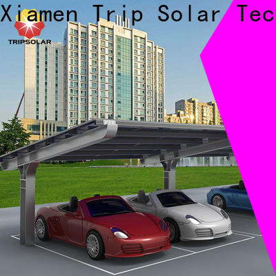 TripSolar solar carport for business