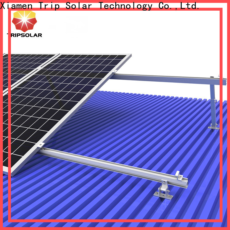 TripSolar Top solar panel brackets for roof factory