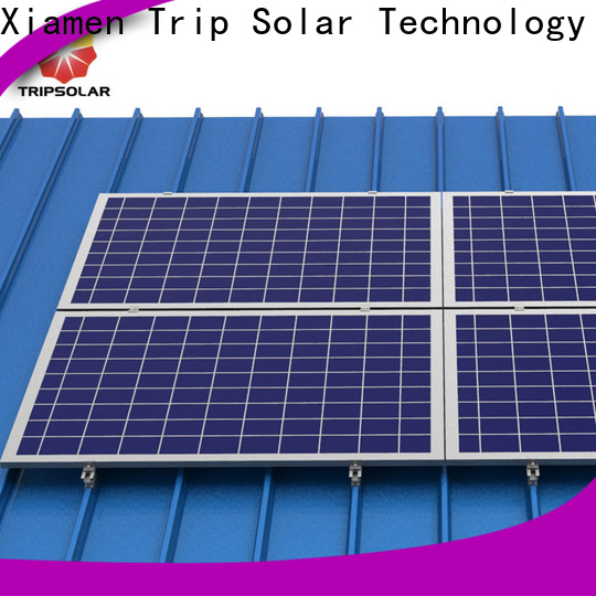 TripSolar High-quality solar panel flat roof mounting frame factory