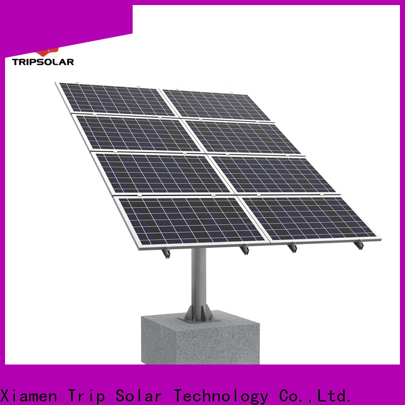 TripSolar ground solar mounting for business