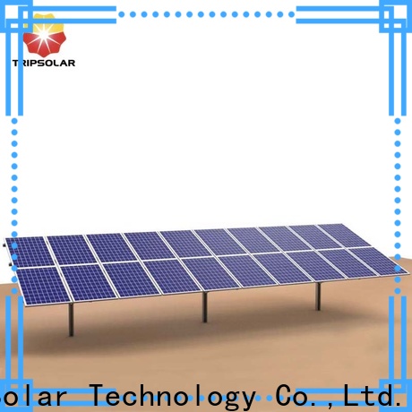 TripSolar solar ground racking system factory