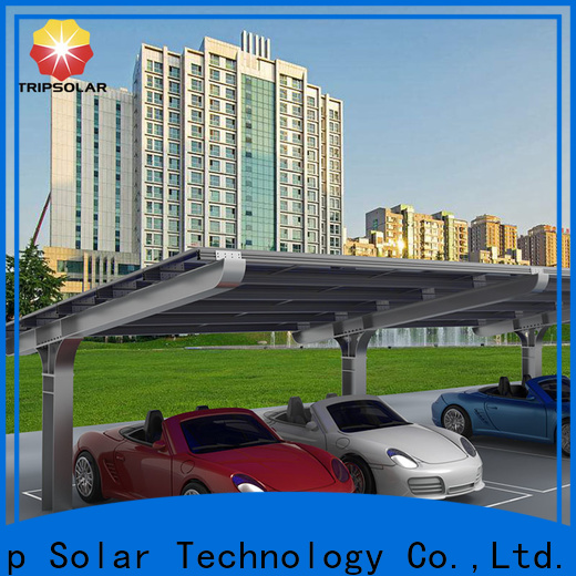 TripSolar Best solar roof carport factory