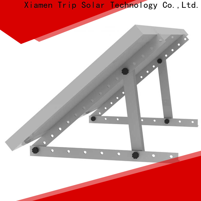 TripSolar solar panel flat roof mounting frame Suppliers
