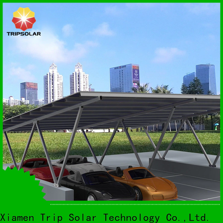 TripSolar solar car park canopy Supply