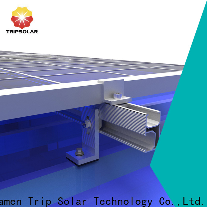 TripSolar Top solar panel roof mounting aluminum rail Supply