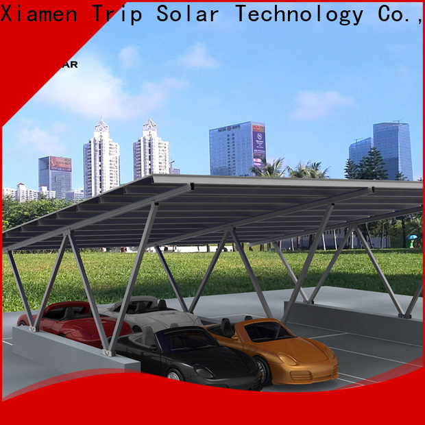 TripSolar Custom solar panel parking lot company