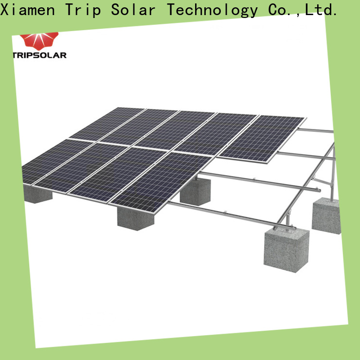 TripSolar solar ground mounting structure for business